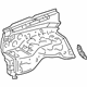 Toyota 53701-0C012 Apron Assembly, Passenger Side