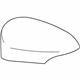Toyota 87945-0T020-B0 Mirror Cover, Silver, Driver Side