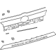 Toyota 76801-0E915 Applique Panel