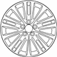 Toyota 42611-07070 Wheel, Alloy