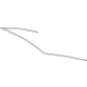 Toyota 75573-62020 Glass Molding, Rear