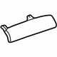 Toyota 55501-52010-B0 Glove Box Door, Gray