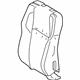 Toyota 71552-0R160 Seat Back Pad, Driver Side