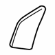 Toyota 68125-0D021 Fixed Glass, Passenger Side