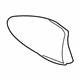 Toyota 86077-12060-A0 Cover, White