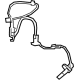 Toyota 89542-06081 ABS Sensor, Front Passenger Side
