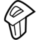 Toyota 69761-WAA01 Lock Knob Bezel, Passenger Side