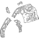 Toyota 53701-30C00 Apron Assembly, Front Passenger Side