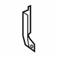 Toyota 61627-21060 Rear Extension, Lower Passenger Side