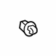 Toyota 90467-13012 Release Cable Clip