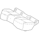 Toyota 71503-12540 Seat Cushion, Rear