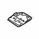 Toyota 63662-08010 Map Lamp Assembly Cover