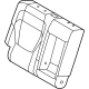 Toyota 71077-0C660-C2 Seat Back Cover, Gray, Passenge Side