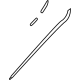 Toyota 75504-08010 Side Molding, Lower