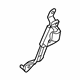 Toyota 73200-WB001 Adjuster, Front