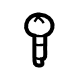 Toyota 90075-02069 Headlamp Screw