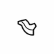Toyota 52142-07010 Gusset Upper Bracket, Driver Side