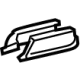 Toyota 72138-47070-C0 Track Cover