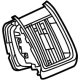 Toyota 55660-42050 Air Vent, Black, Passenger Side