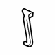 Toyota 55436-06200 Trim Molding, Driver Side