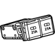 Toyota 85532-0E010 USB Port, Rear
