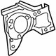 Toyota 61345-74011 Lower Panel, Inner Passenger Side