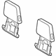 Toyota 71940-04132-B3 Headrest, Gray, Rear