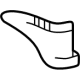 Toyota 61645-12180 Inner Wheelhouse Gusset, Rear Passenger Side