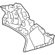 Toyota 61731-12851 Upper Panel, Inner Passenger Side