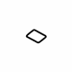 Toyota 63161-22010 Inner Pillar Cover