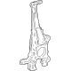Toyota 43201-50050 Knuckle, Passenger Side