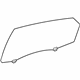 Toyota 68103-07031 Door Glass, Passenger Side