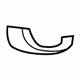 Toyota 52545-06010 Lower Seal, Passenger Side
