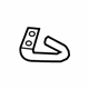 Toyota 17576-31070 Support Bracket, Passenger Side