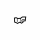 Toyota 53221-0R010 Support Bracket Brace, Passenger Side