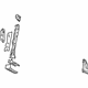 Toyota 53211-42902 Side Support, Passenger Side