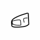 Toyota 69241-30111 Handle, Outside Pad, Front