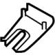 Toyota 86466-0A020 Trim Cover Insert