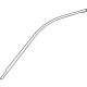 Toyota 75753-0E100 Frame Molding, Upper Passenger Side
