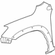 Toyota 53801-0R050 Fender, Front Passenger Side