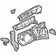 Toyota 53701-06110 Apron Assembly, Passenger Side