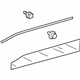 Toyota 75073-0R070 Lower Molding, Outside Passenger Side