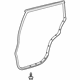 Toyota 67871-42120 Door Weatherstrip, Rear Passenger Side