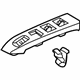 Toyota 74231-47091 Switch Bezel, Upper Passenger Side