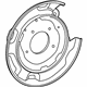 Toyota 46504-60370 Backing Plate, Driver Side