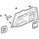 Toyota 62510-0C020-B0 Wheelhouse Trim, Front Passenger Side
