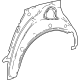 Toyota 61631-62020 Outer Wheelhouse, Passenger Side