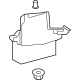 Toyota 58398-12080 Side Cover, Rear Passenger Side