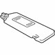 Toyota 74310-02P40-A0 Sunvisor, Flaxen, Passenger Side