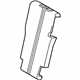 Toyota 79175-08030 Seat Back Pad, Center